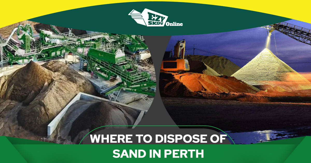 where to dispose of sand in perth