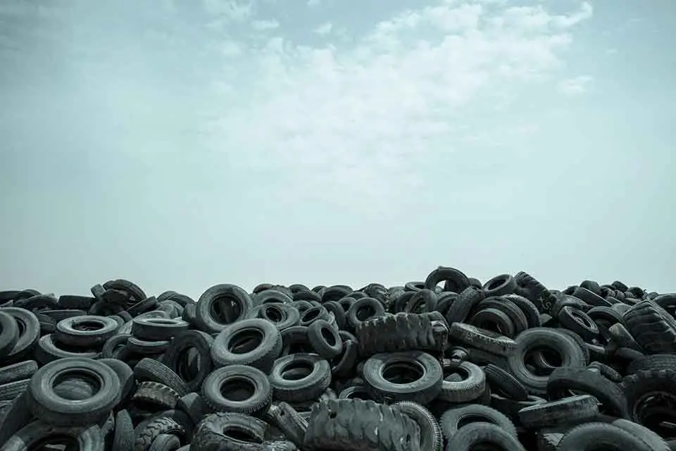 tyres waste