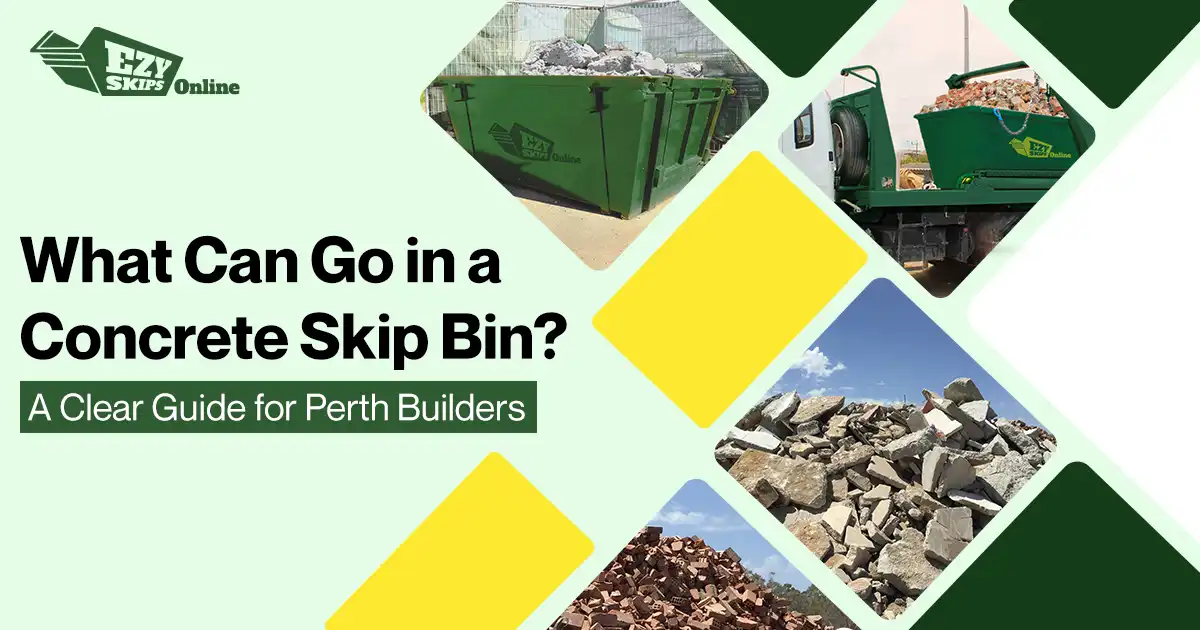 Concrete Skip Bin